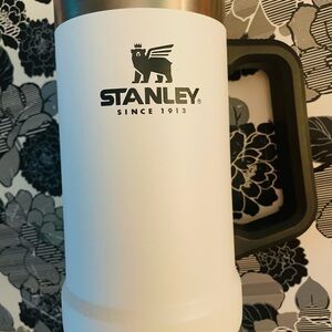 Stanley Beer Stein Mug White Travel Mug